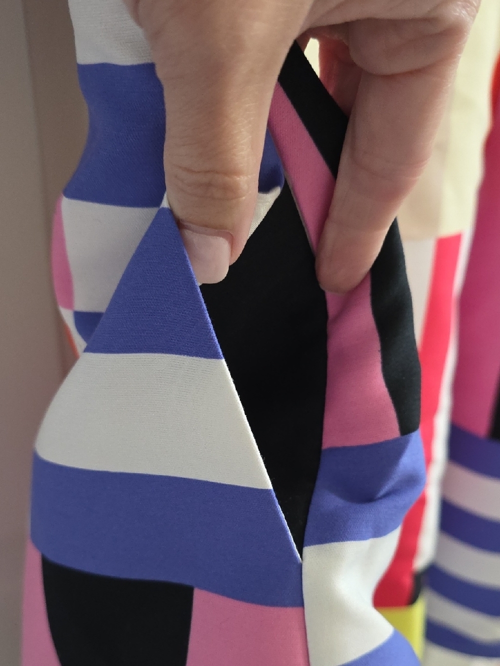 Kate Spade Multi Color Bow Back Cap Sleeve Boat Neck Dress Size 2 - Picture 9 of 10